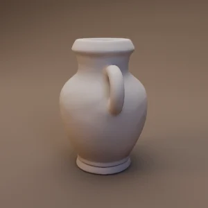 Plain Ceramic Pitcher