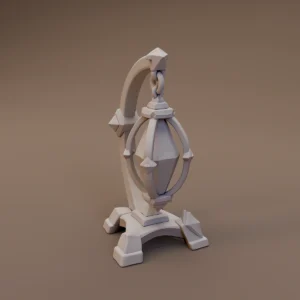 Suspended Crystal Lantern Stand