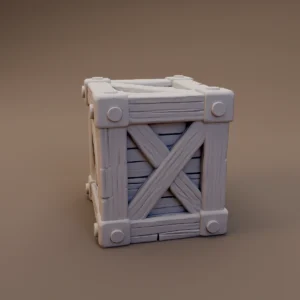 Diagonally Braced Storage Crate