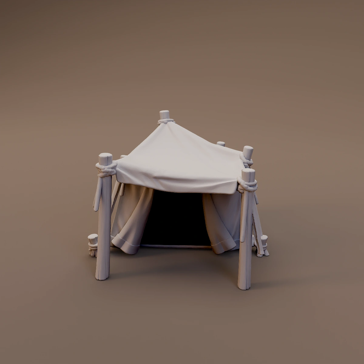 Rectangular Canvas Tent