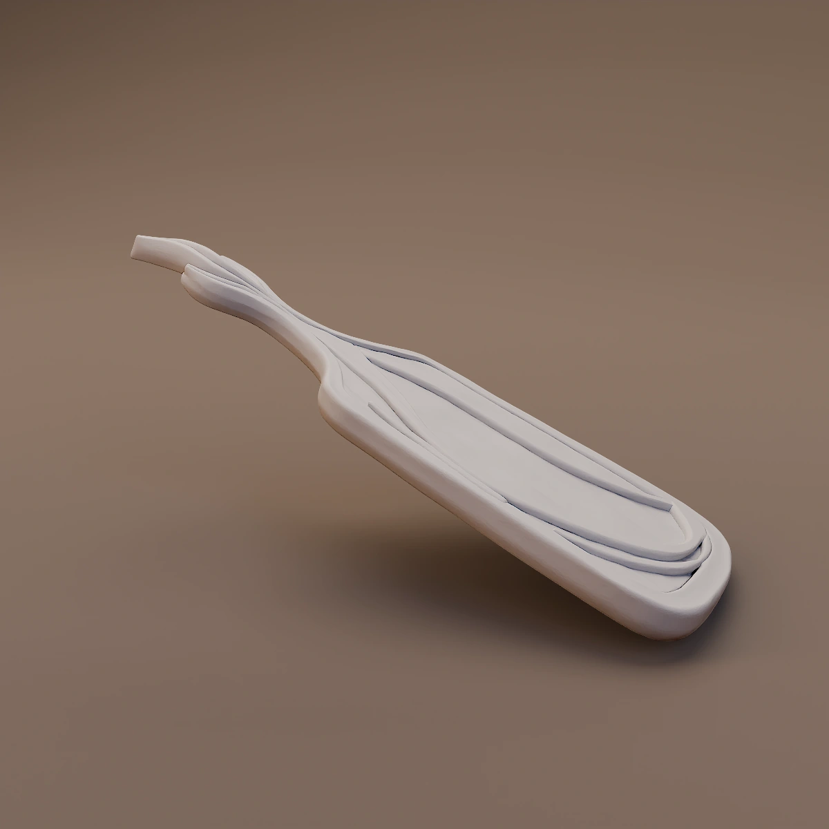 Leaf Shaped Serving Spoon