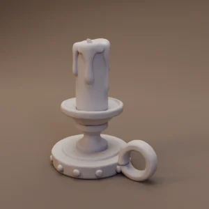 Handled Single Candleholder
