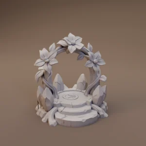 Twisted Tree Stone Shrine