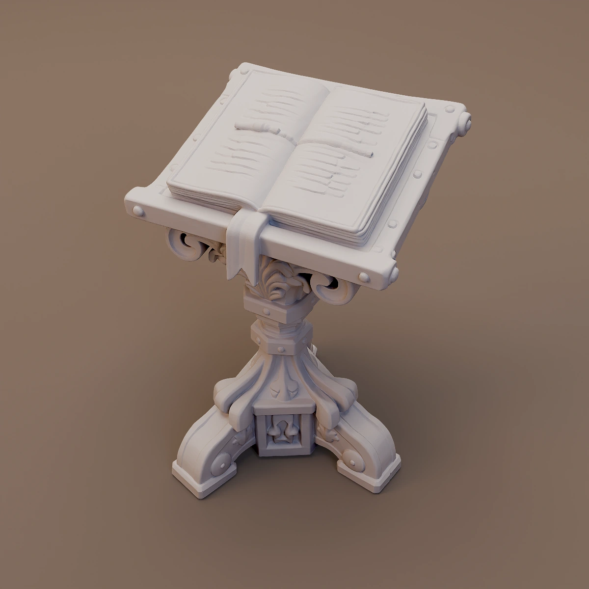 Open Book Pedestal