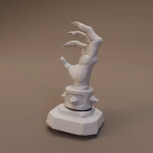 Stone Hand Candleholder