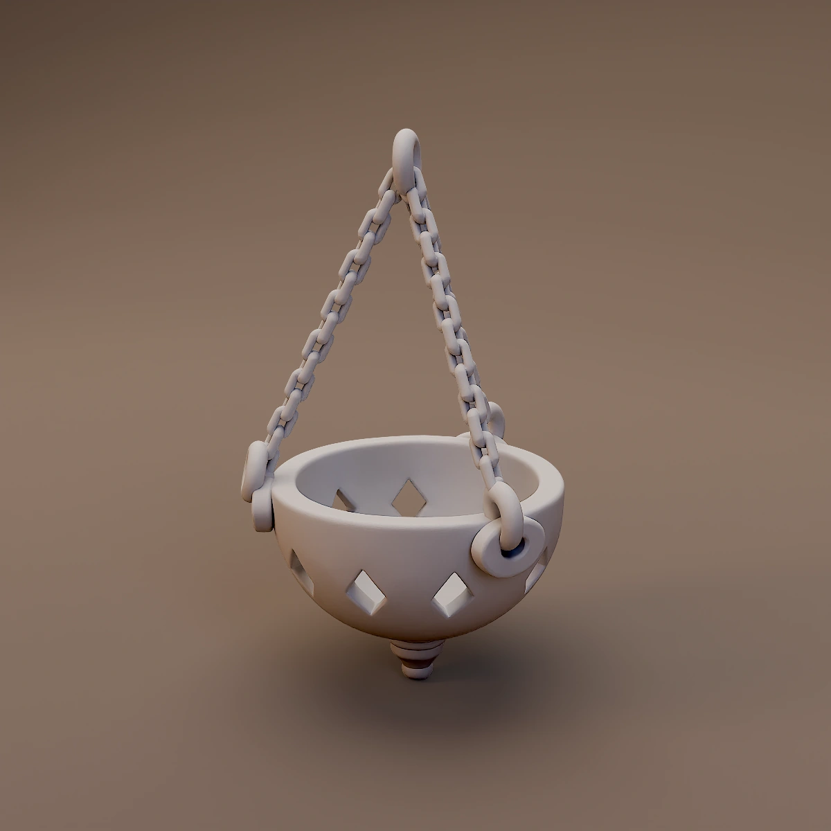 Hanging Ceramic Brazier