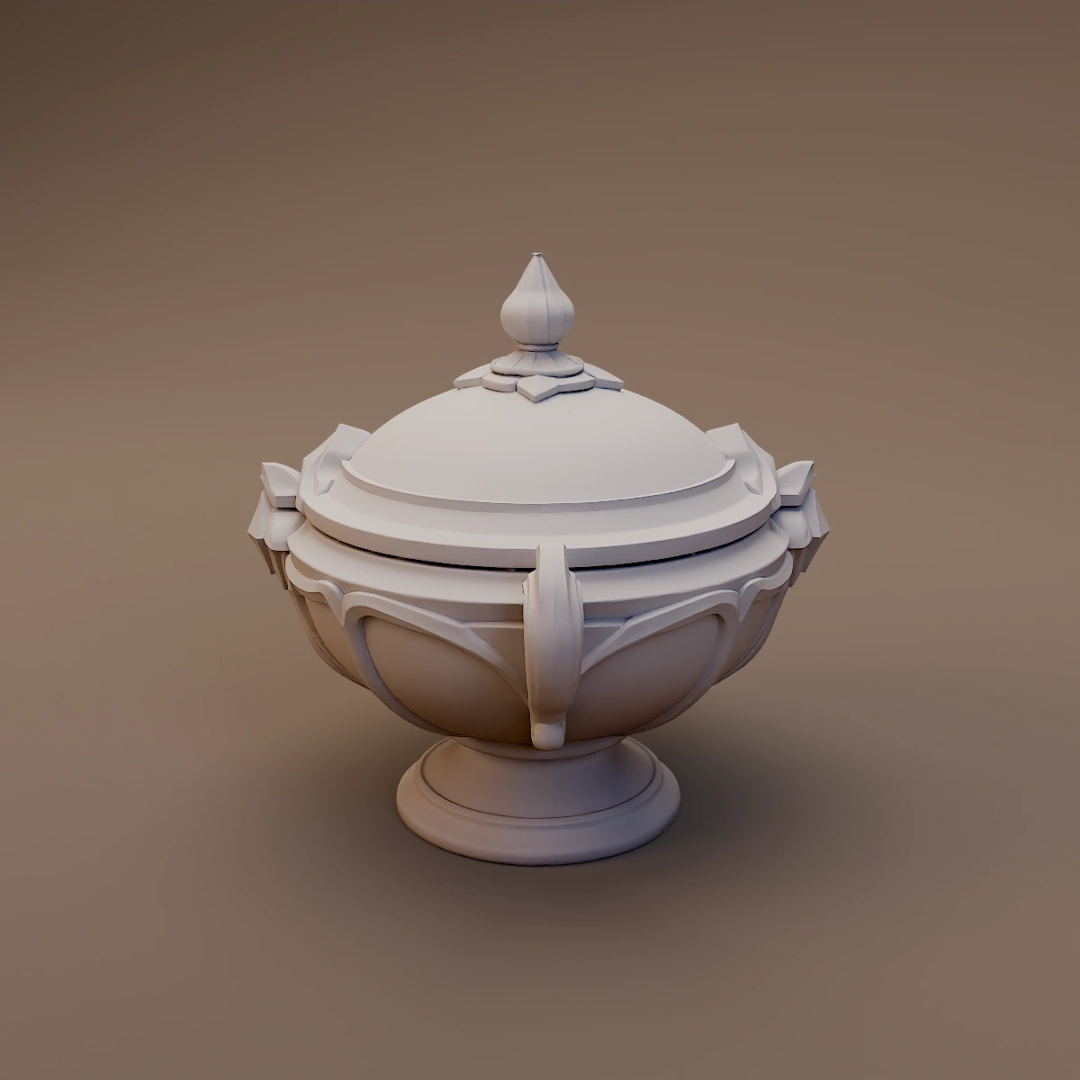 Ornate Lidded Serving Tureen