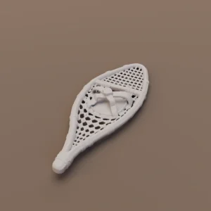 Left Woven Snowshoe