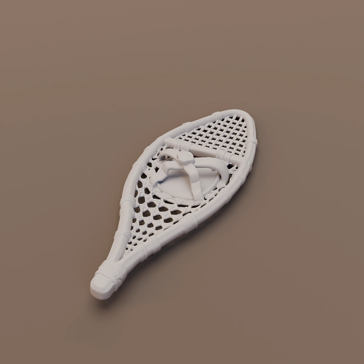 Left Woven Snowshoe