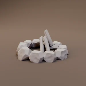 Stone Ring Campfire