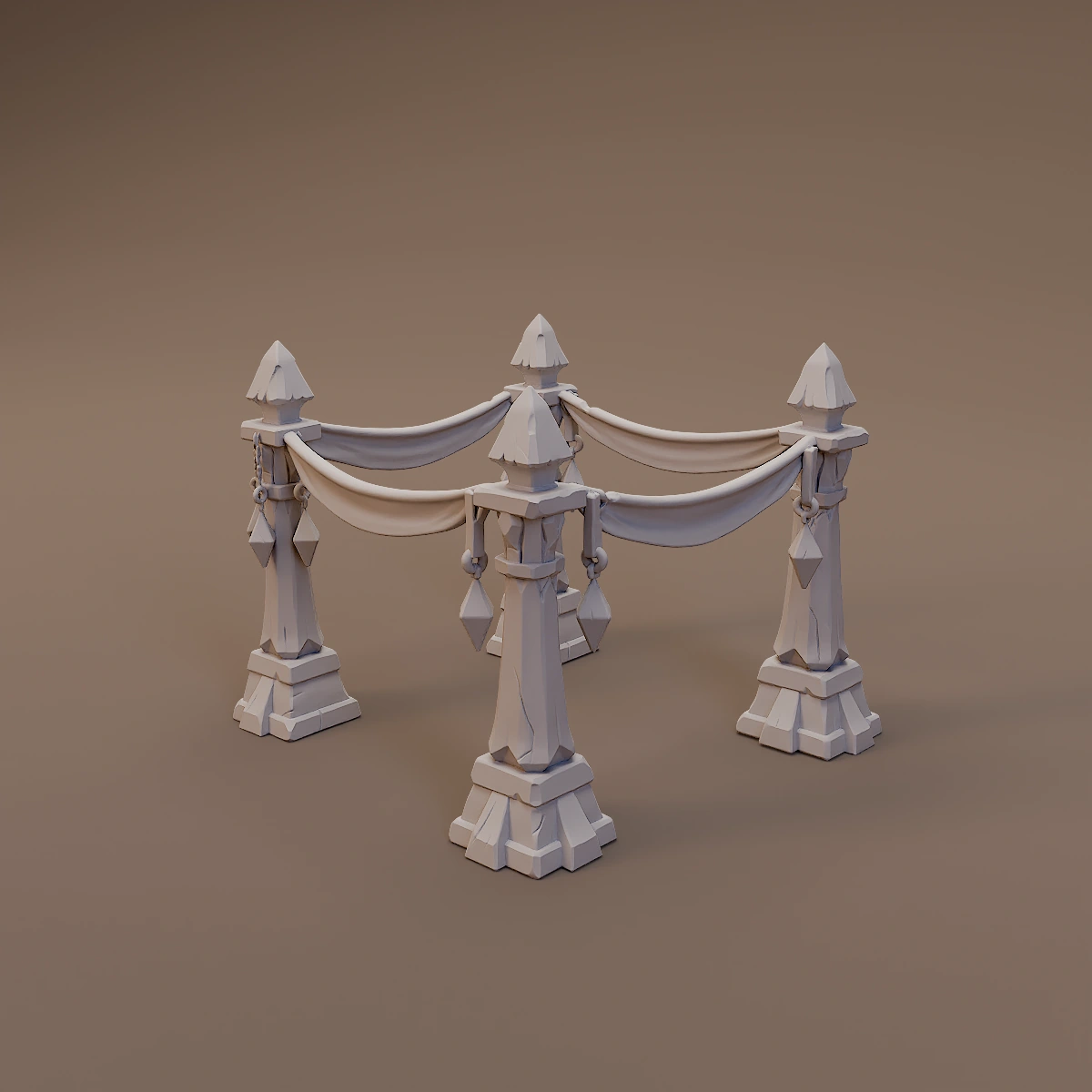 Arcane Ritual Railing