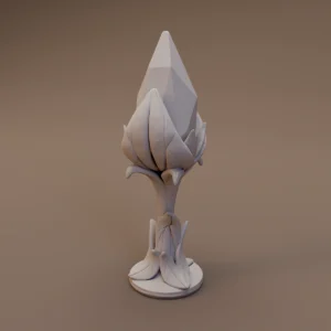 Crystal Bud Standing Lamp