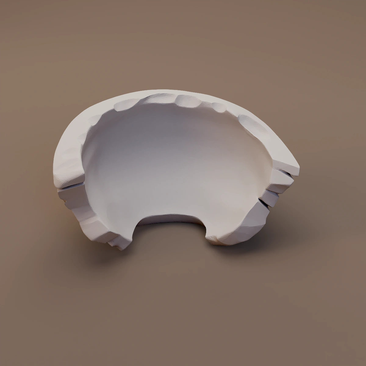 Needs Review Broken Ceramic Bowl