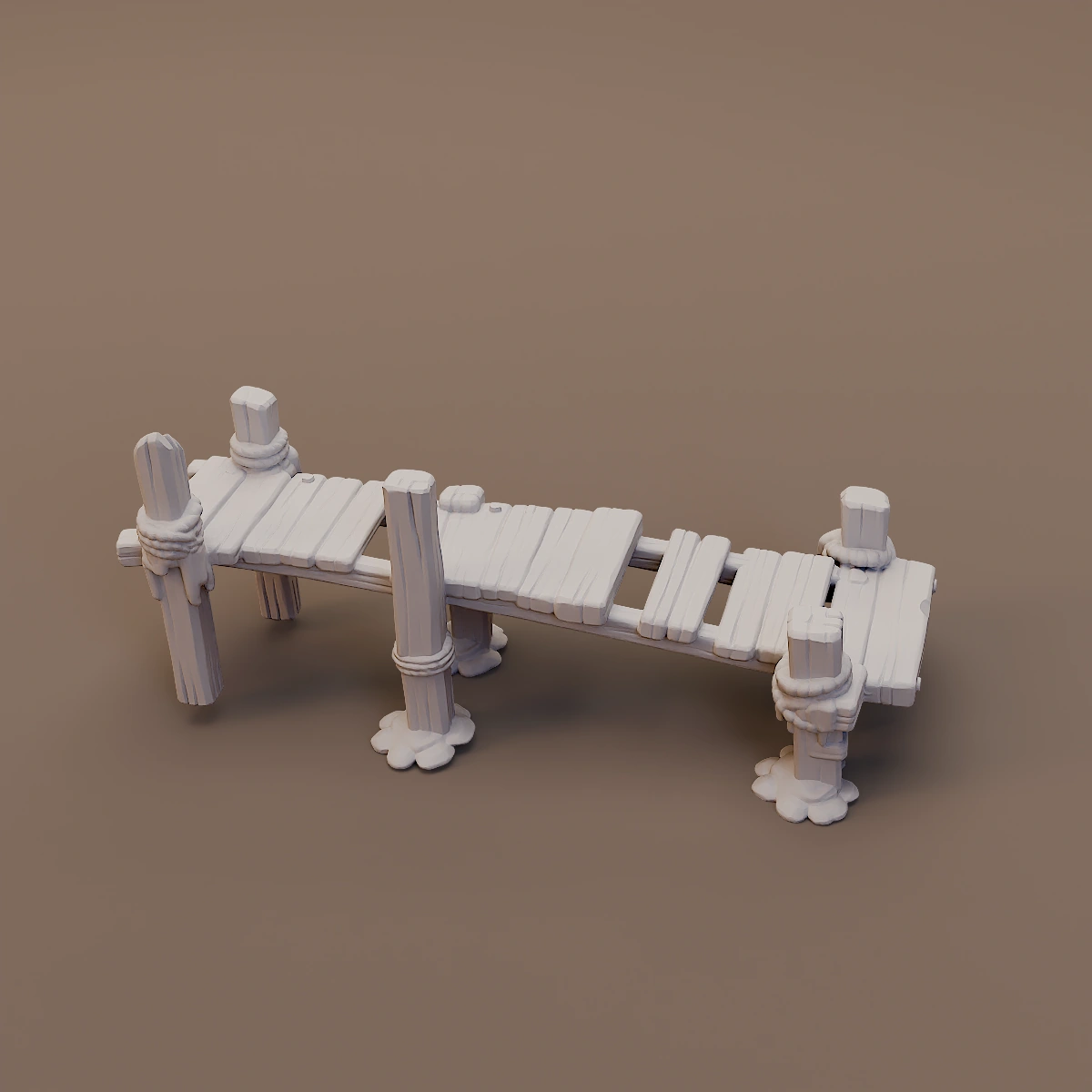 Low Wooden Pier