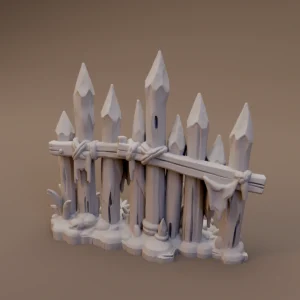 Rotting Spike Fence