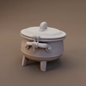 Lidded Camp Cooking Pot