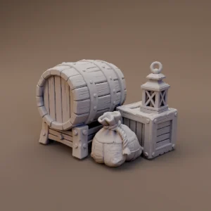 Barrel Crate and Lantern Supplies