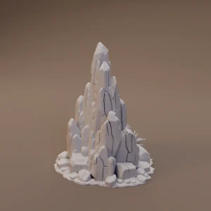 Sharp Desert Rock Spire