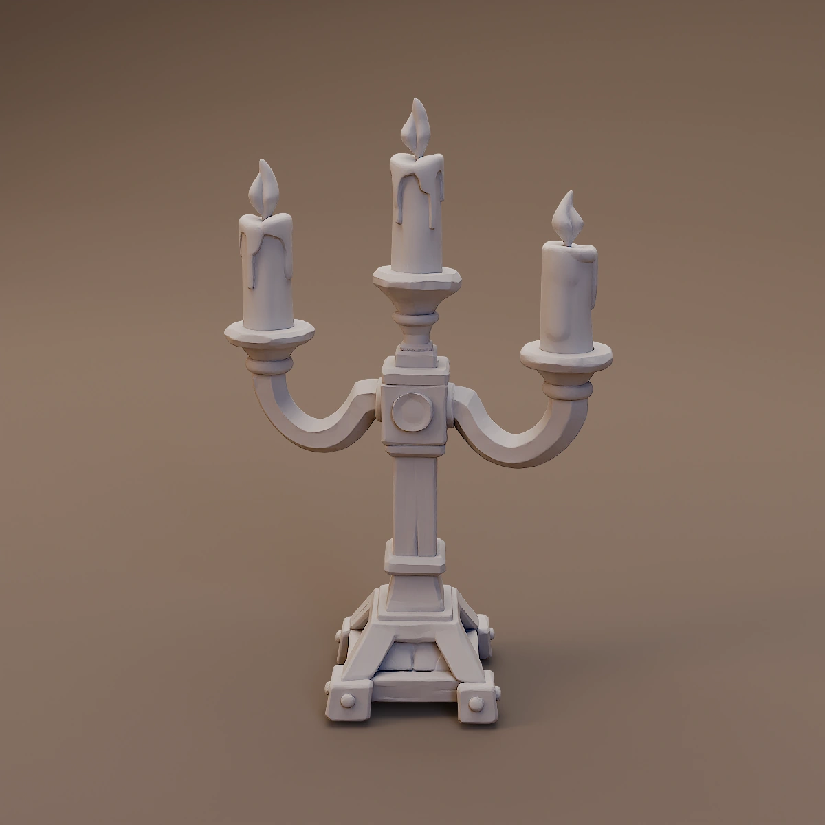 Three Branch Candelabrum