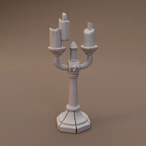 Three Candle Pedestal