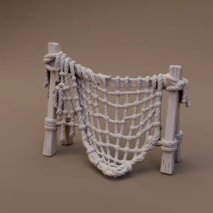 Hanging Rope Net Frame