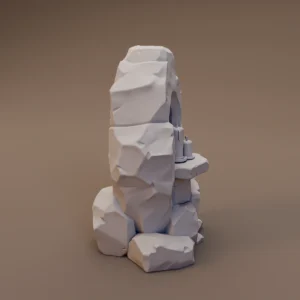 Tall Rough Stone Pillar