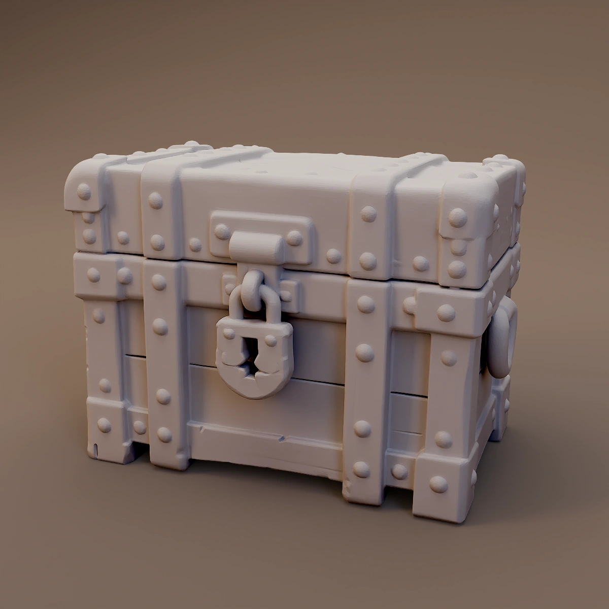 Locked Reinforced Crate