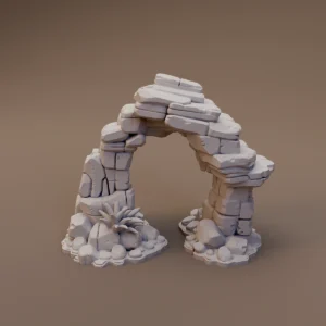 Broken Natural Stone Arch