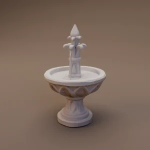 Round Pedestal Fountain