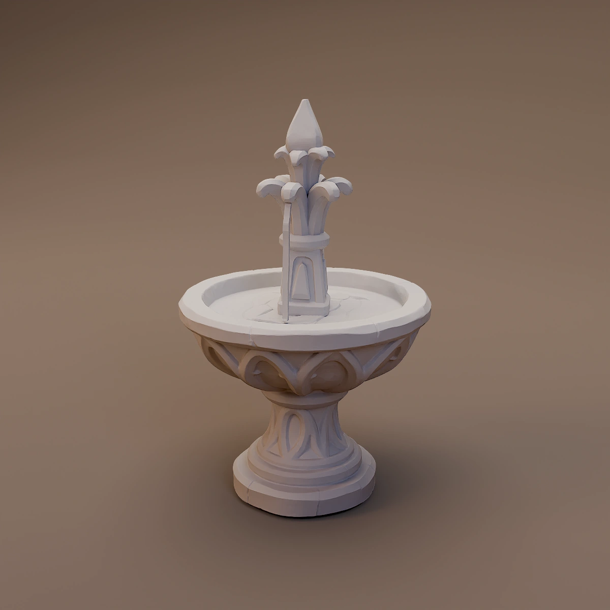 Round Pedestal Fountain