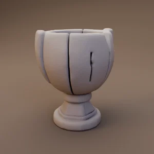 Plain Wooden Goblet