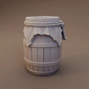 Cloth Capped Provision Barrel