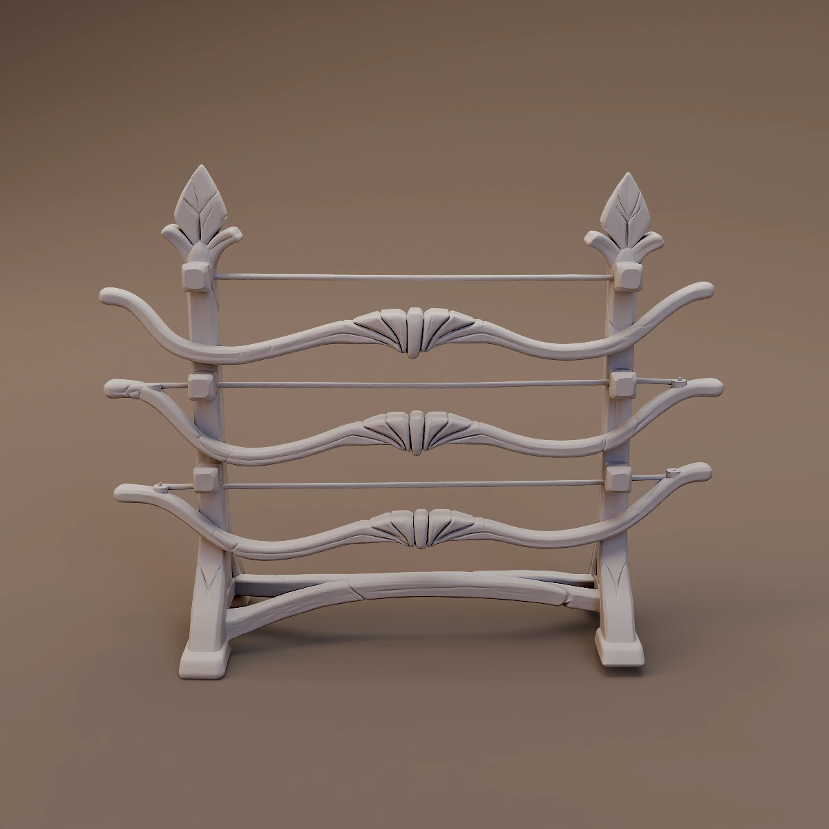 Elven Bow Display Rack