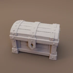 Plain Domed Wooden Chest