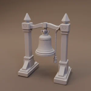 Bell in Ornate Frame