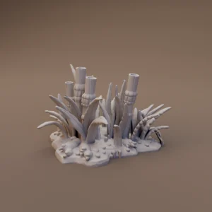 Clump of Swamp Reeds