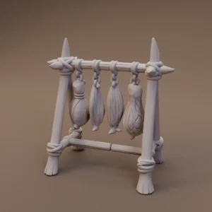 Hanging Meat Drying Rack
