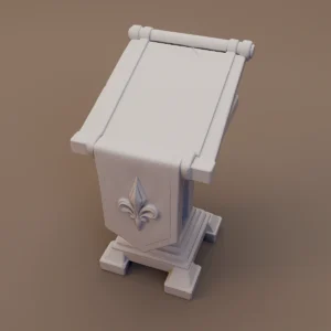 Fleur De Lis Lectern