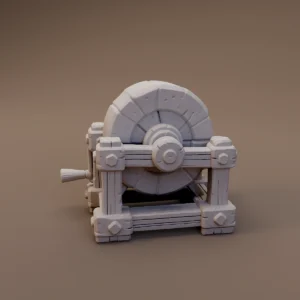 Dwarven Hand Cranked Grindstone