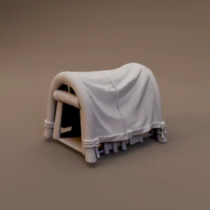Covered Wagon Style Shelter