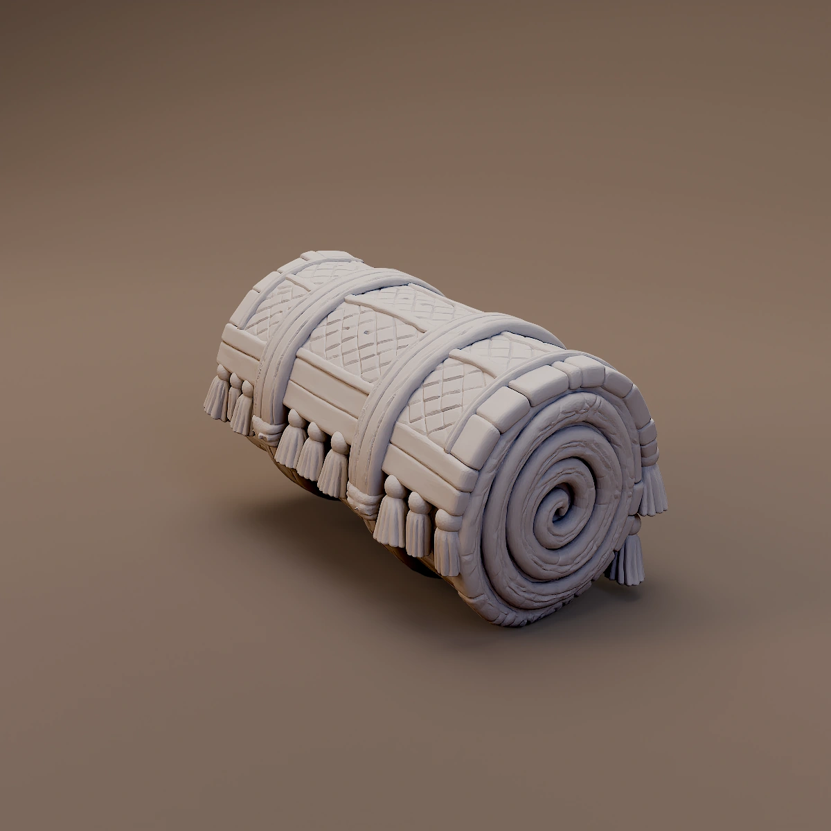 Rolled Reed Sleeping Mat