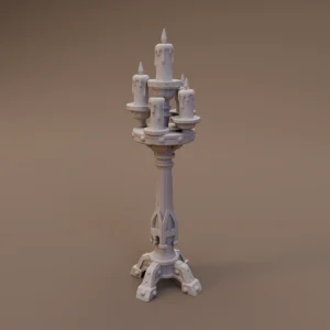 Ornate Five Candle Stand