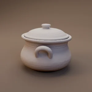 Lidded Cooking Pot