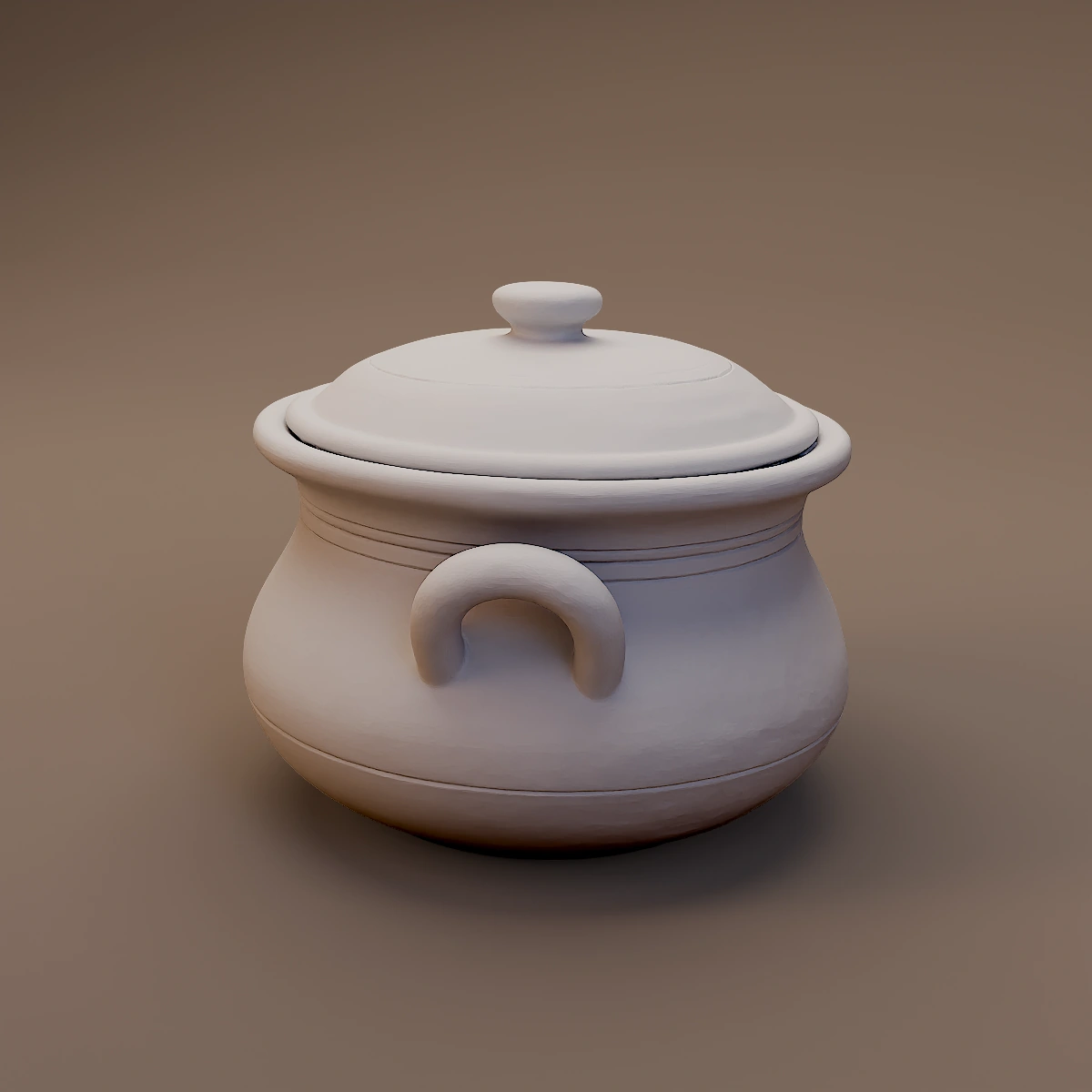 Lidded Cooking Pot
