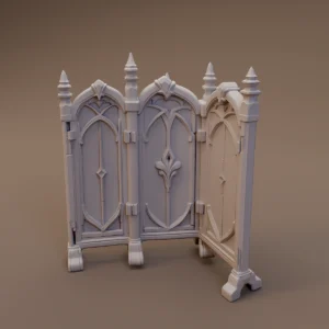 Gothic Folding Room Screen