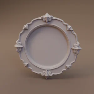 Decorative Round Plate