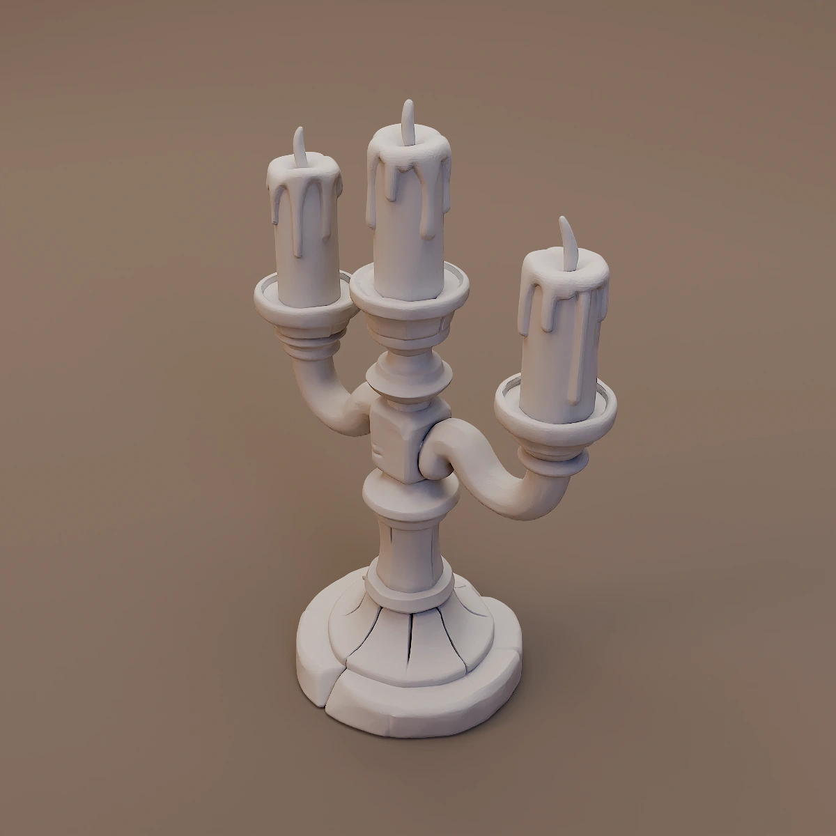 Three Arm Table Candelabrum