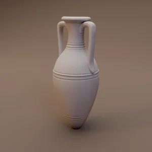 Tall Two Handled Amphora