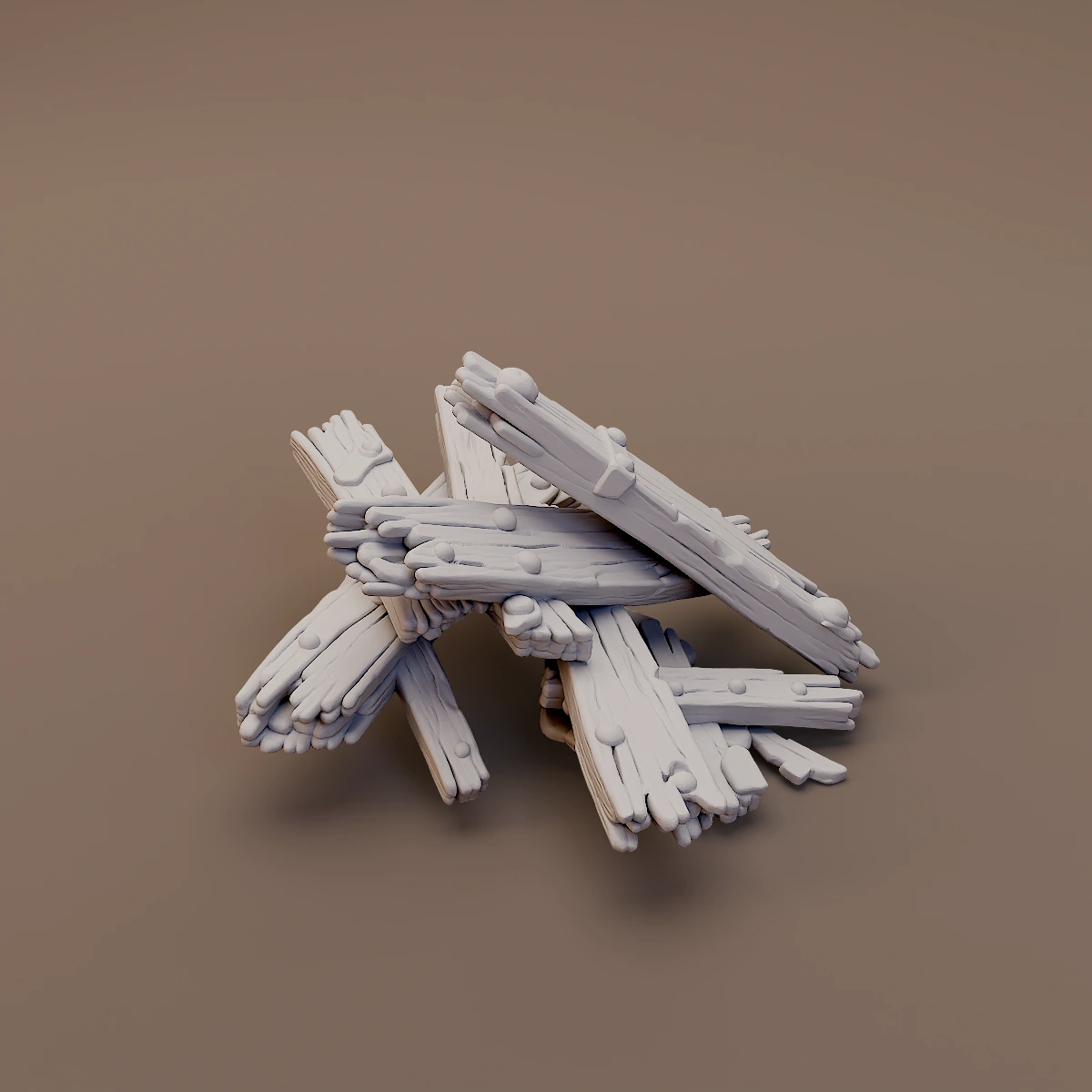 Pile of Broken Planks