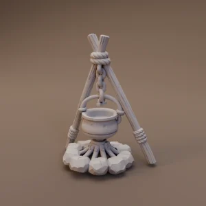 Campfire Cooking Tripod